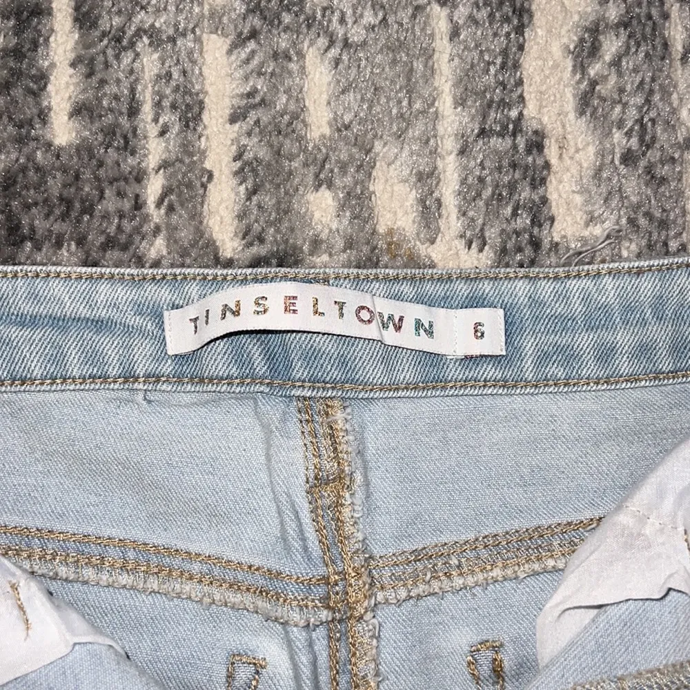 Ripped Jean Shorts - Image 3