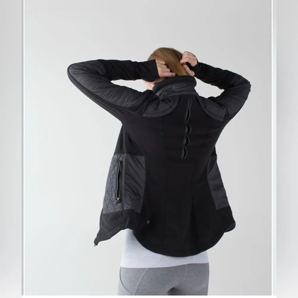 Lululemon Fleecy Keen Jacket 111 SZ:4 - Image 3