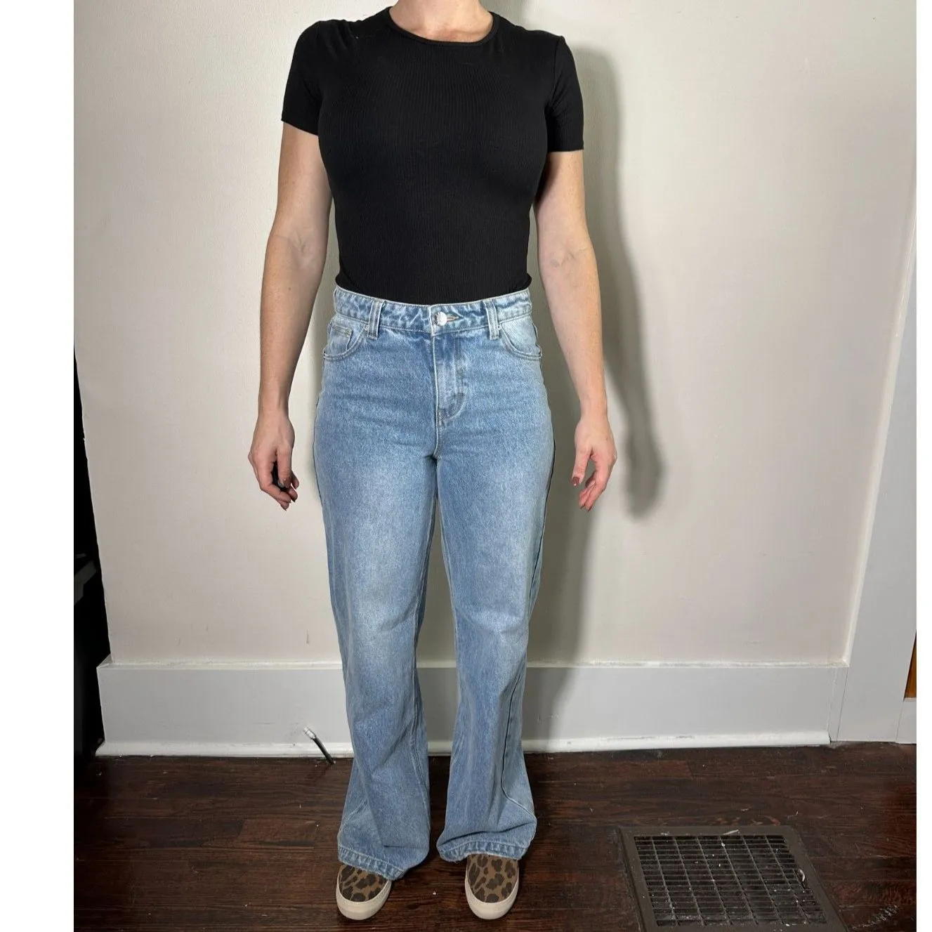 DESU High Rise Jeans Size 8 Blue - Image 5