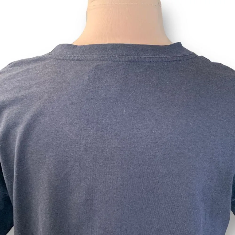 Vintage Philip Noel Tee Shirt Black Southwestern Tapestry Embellished Studs Size L - Image 6