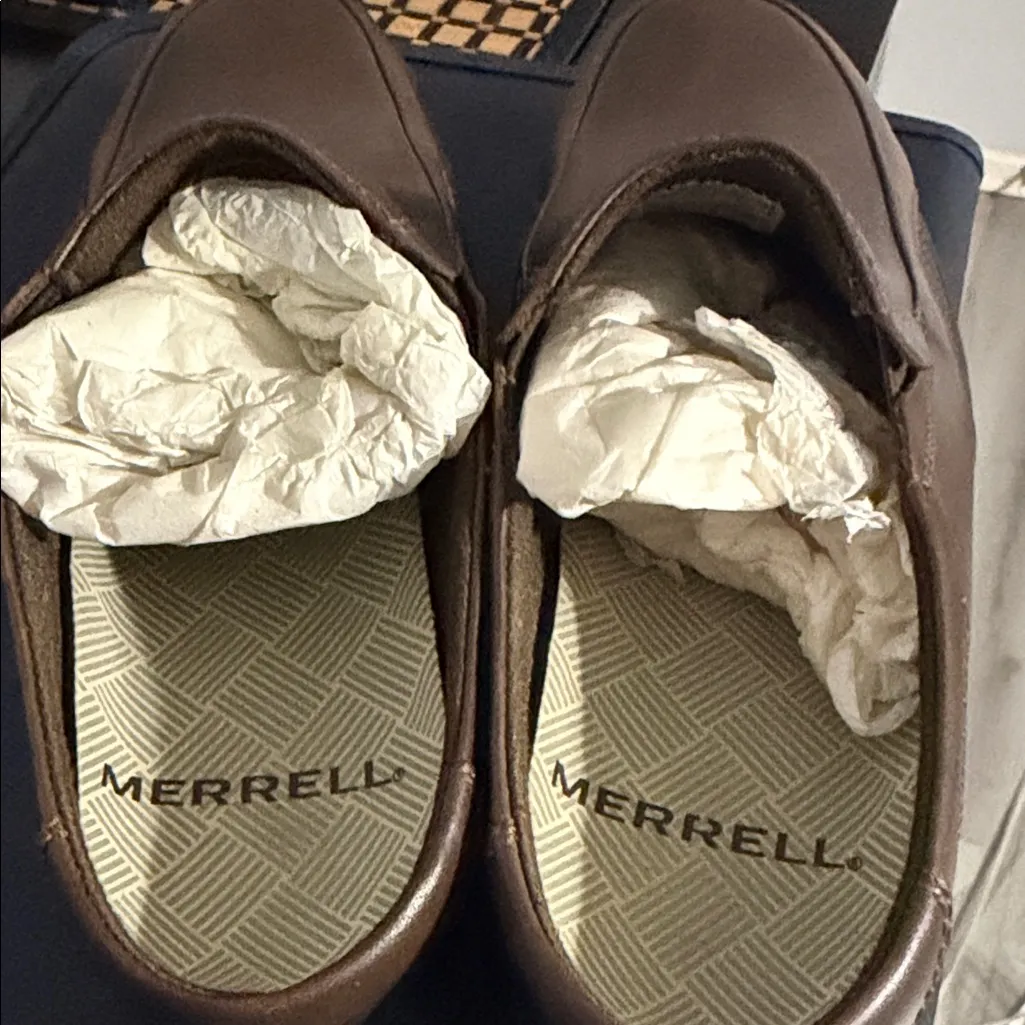 Merrell Women's Brown Slip-On Loafers - Image 2