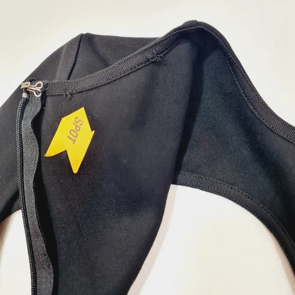 h:ours Gabriela Mini Dress in Black - Image 12