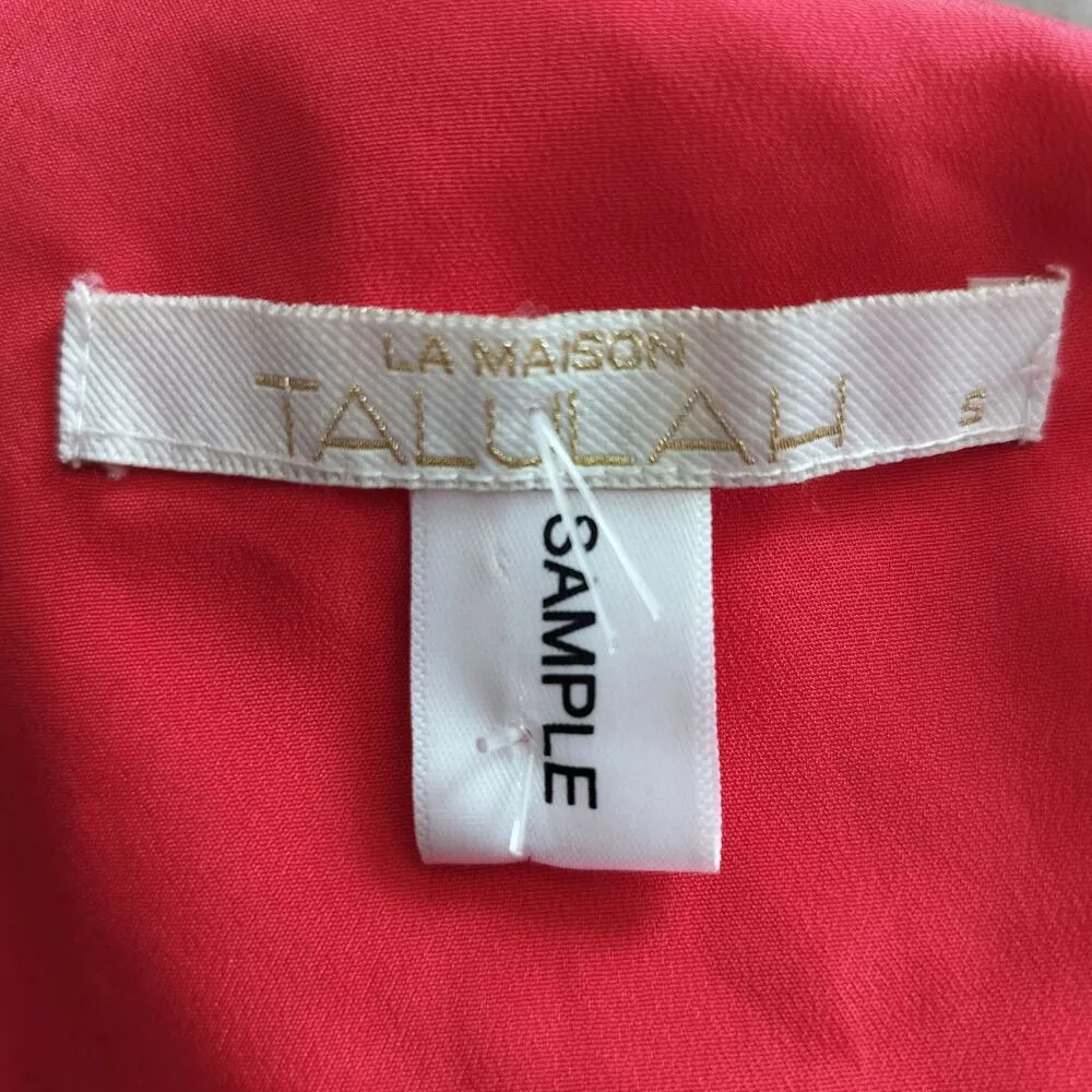 La Maison Talulah Size S Small Love Song Midi Dress Red Ethereal - Image 4