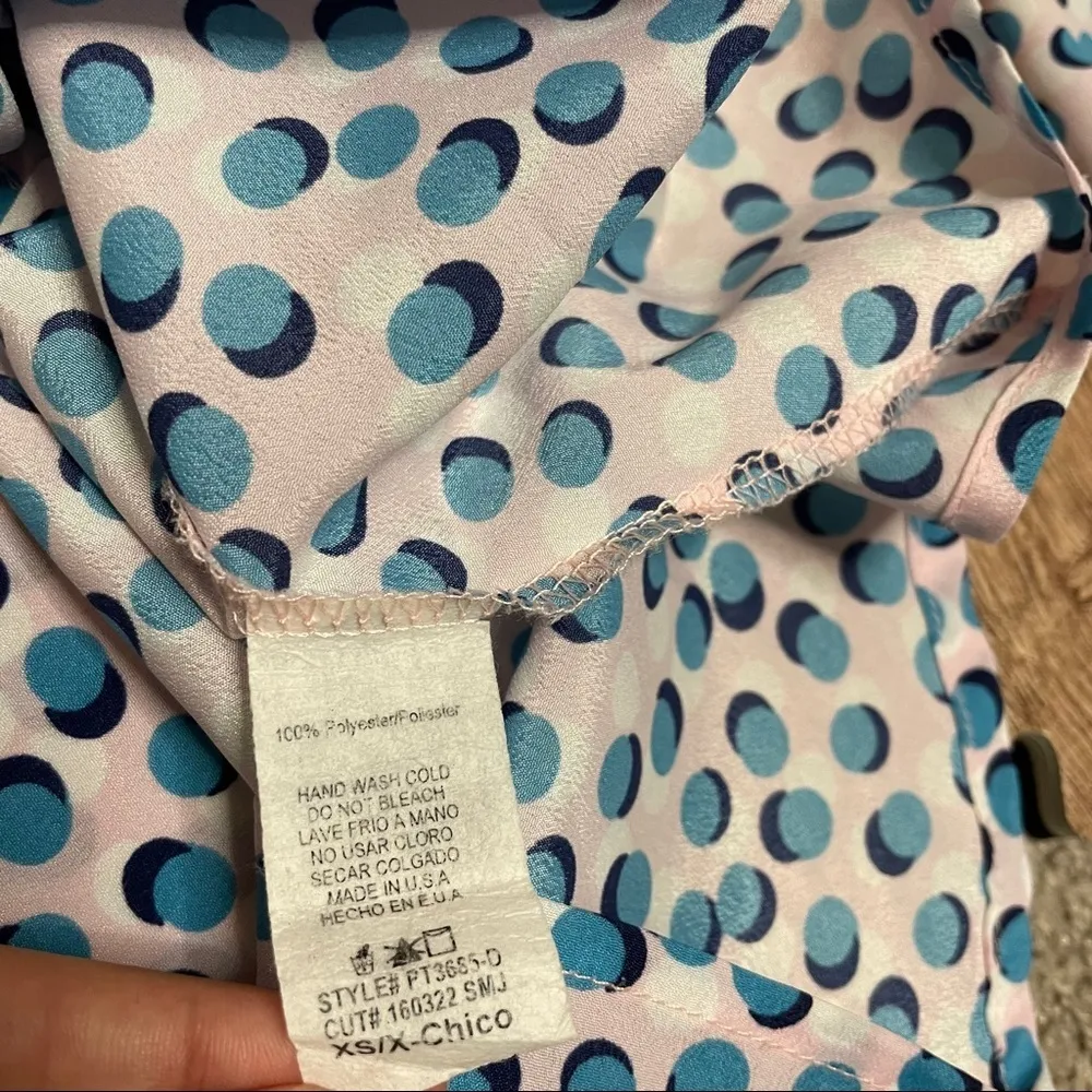 Papermoon for Stitch Fix Polka Dot Blouse - Image 5