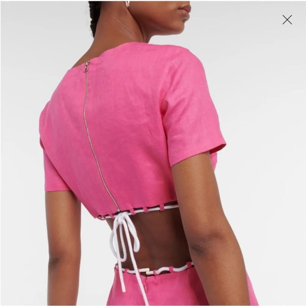 STAUD MATTEO DRESS Pink - Image 2