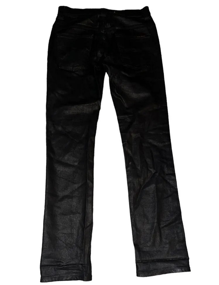 Nudie Jeans Thin Finn Back 2 Black jeans Size 32 - Image 10