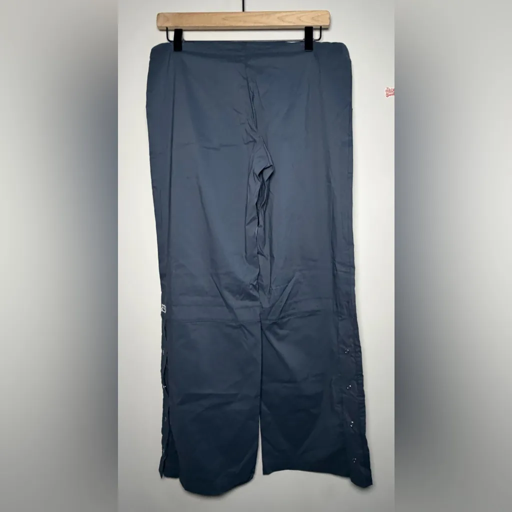 NEW Be Present Versatility Pant Dark Gray Side Snap Yoga Pants L Made USA Active Size L - Image 2