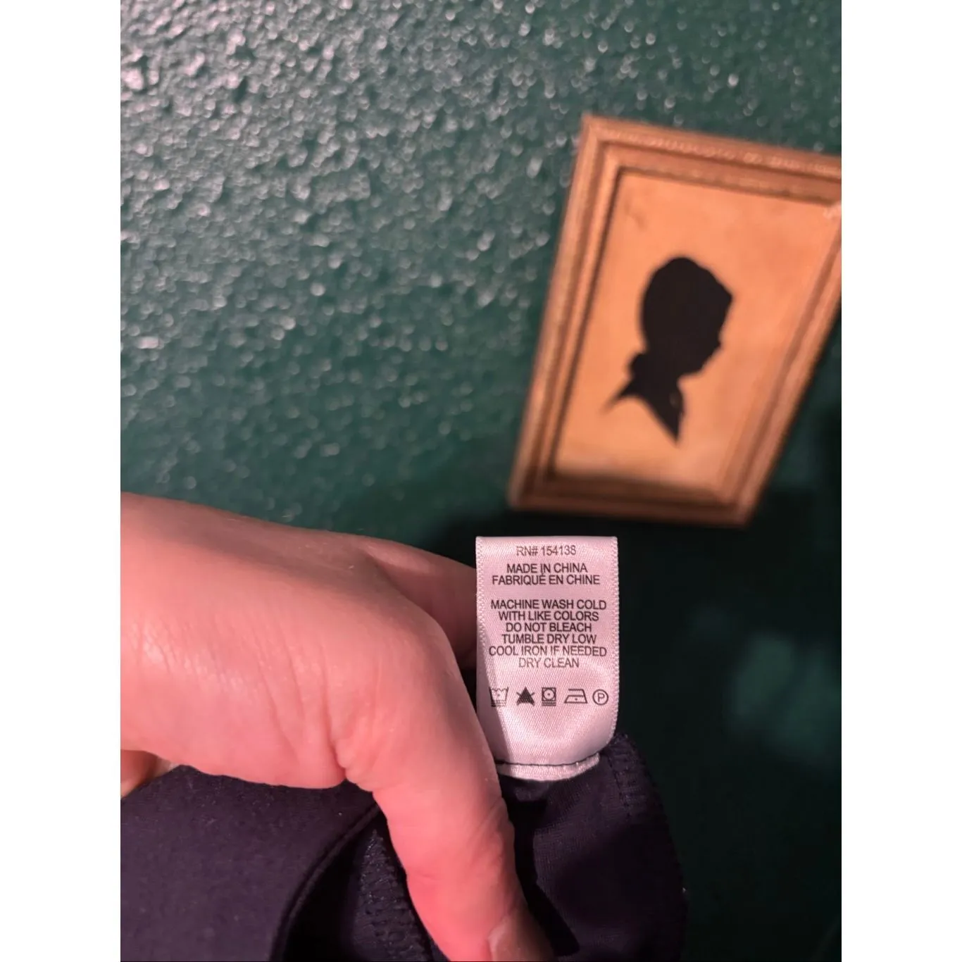 STAUD Navy Blue Knack Pull On Ankle Pants Sz Large - Image 5