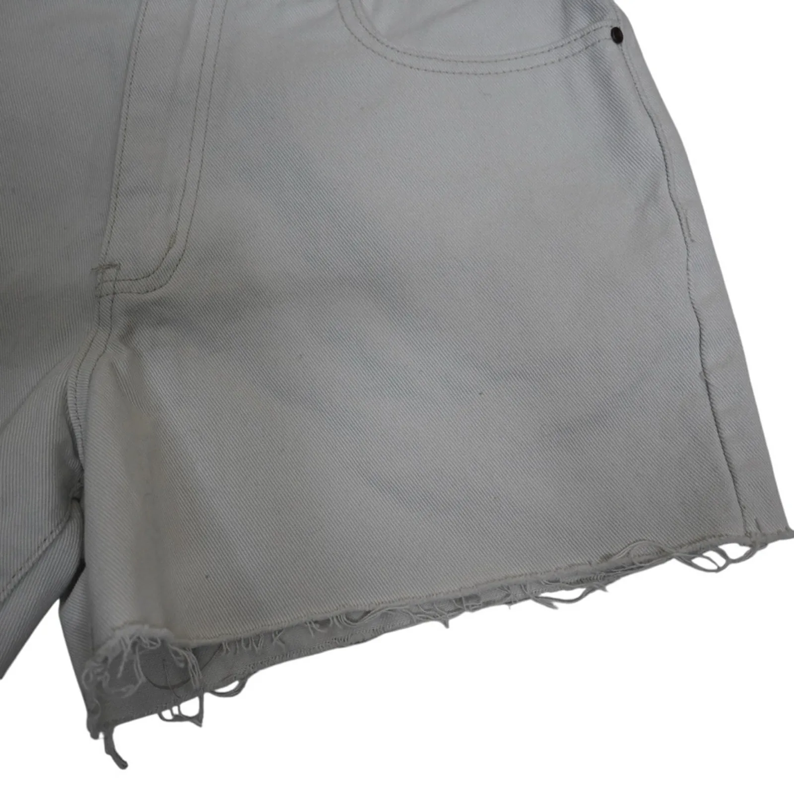 Cotton On Womens 6 High A Line Denim Jean Shorts - Image 5