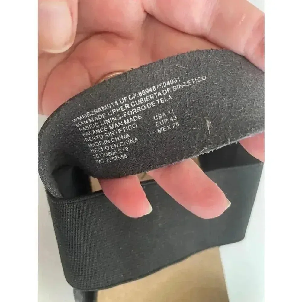 NWT Women's‎ Big Buddha Black Sandals Size 11 Gladiator - Image 6