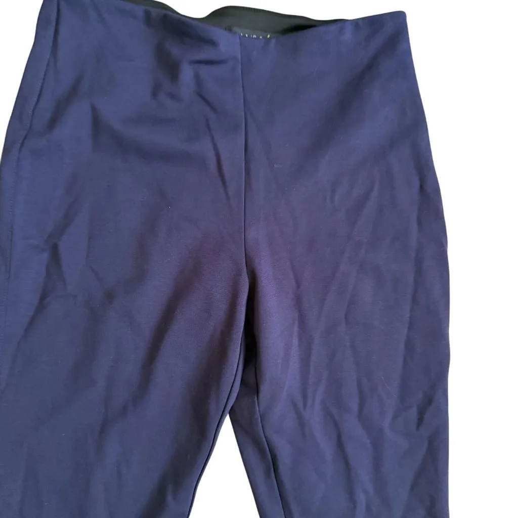 LYSSE Navy Blue Stretch Ankle Ponte Pants Size Large - Image 6