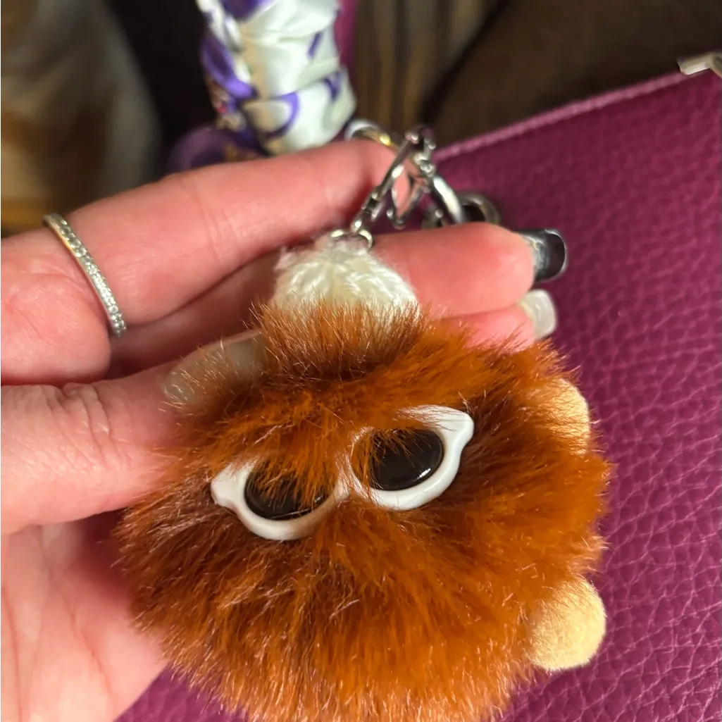 Beautiful! Fashion burgundy LG Vegan leather zip Tote/Crossbody Bag with Wallet Purple - Image 8