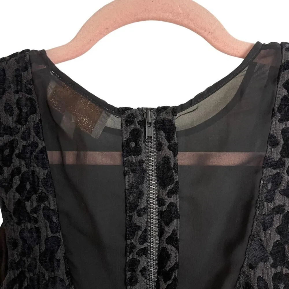 Keepsake The Label Black Leopard Print Peplum Top - Image 5