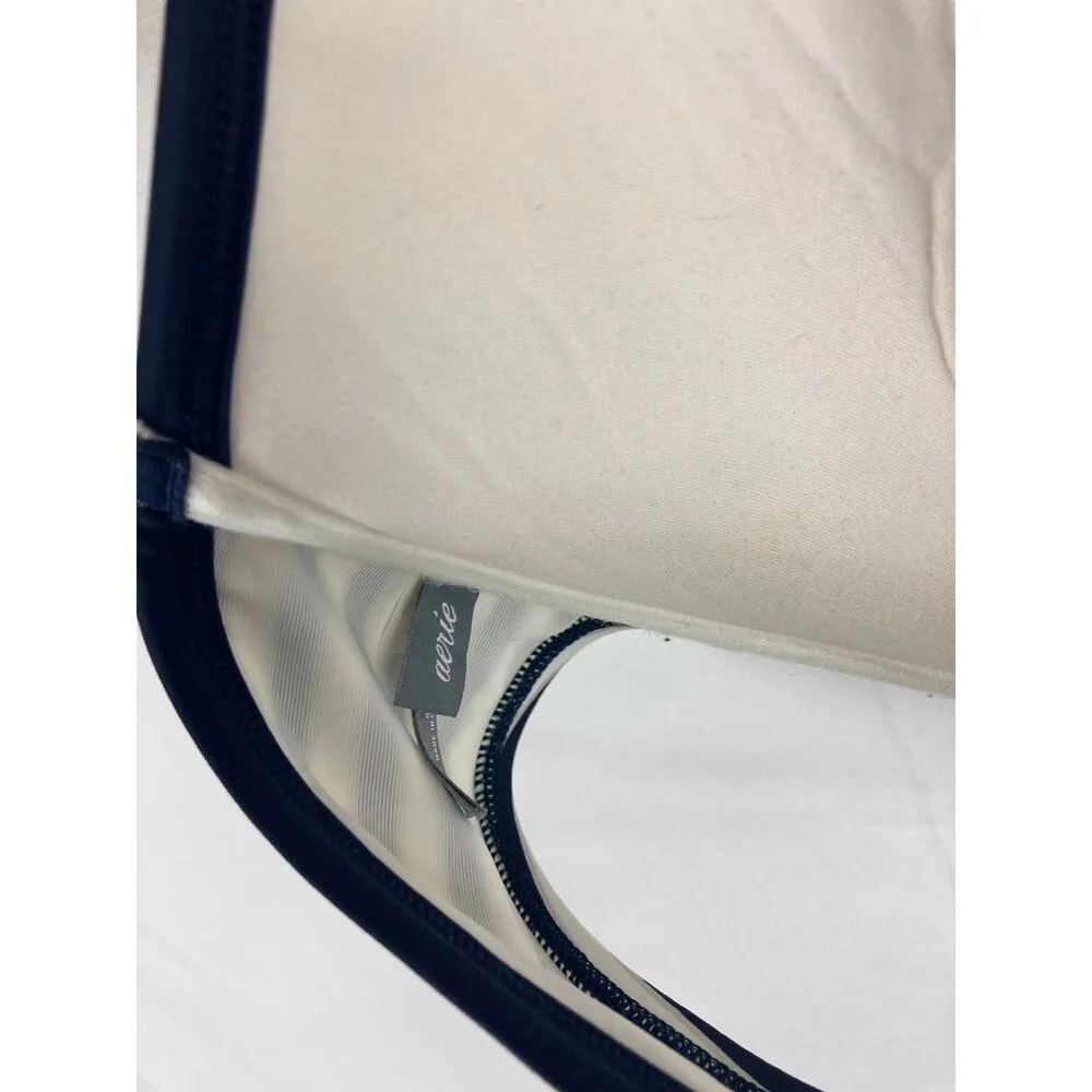 Aerie Swim Stripe Pushup Bikini Top Size 36D - Image 3