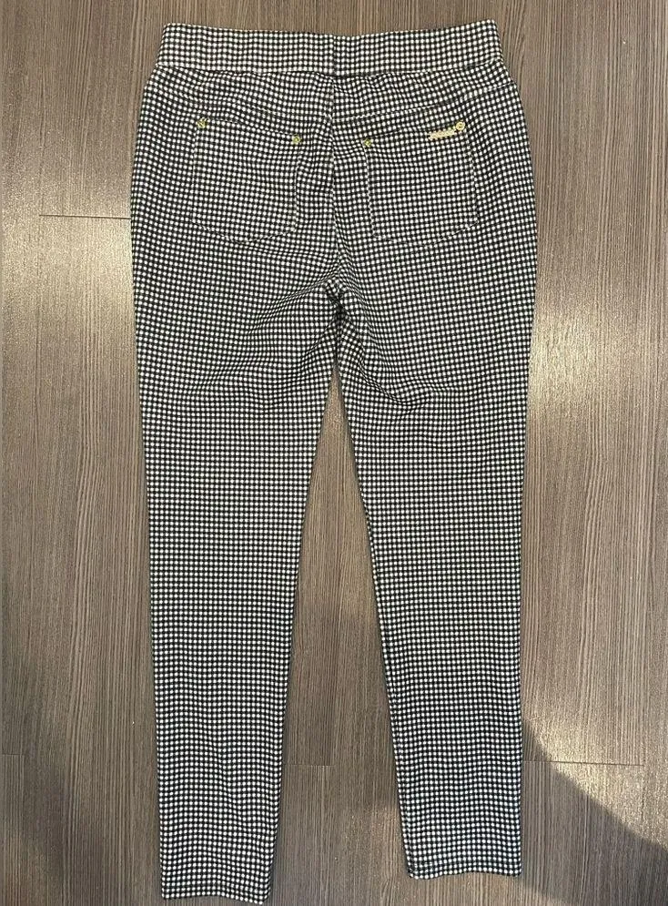 MICHAEL Michael Kors Black and White Cotton Pants - Image 3