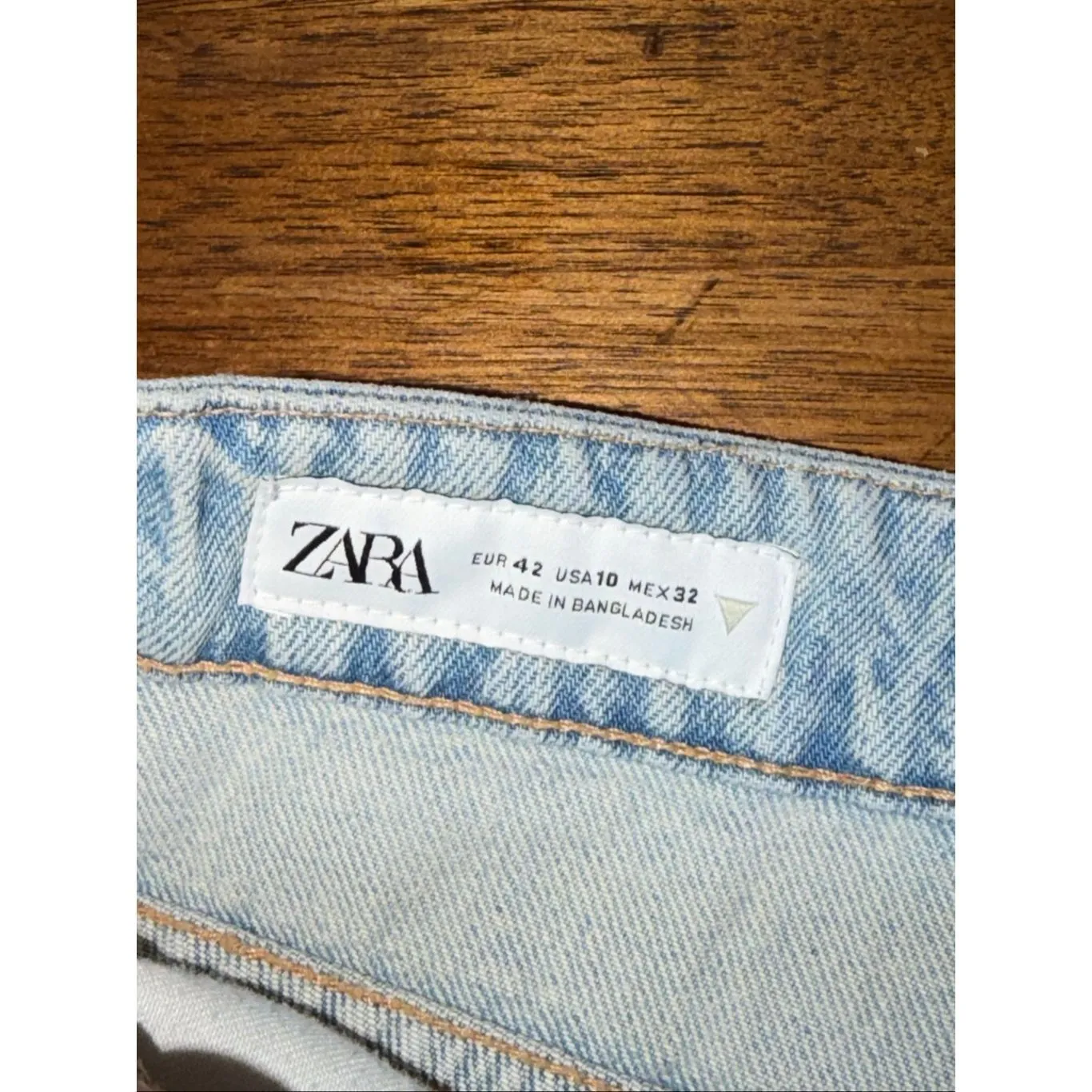 Zara Utility Cargo High Rise Jeans - Image 3