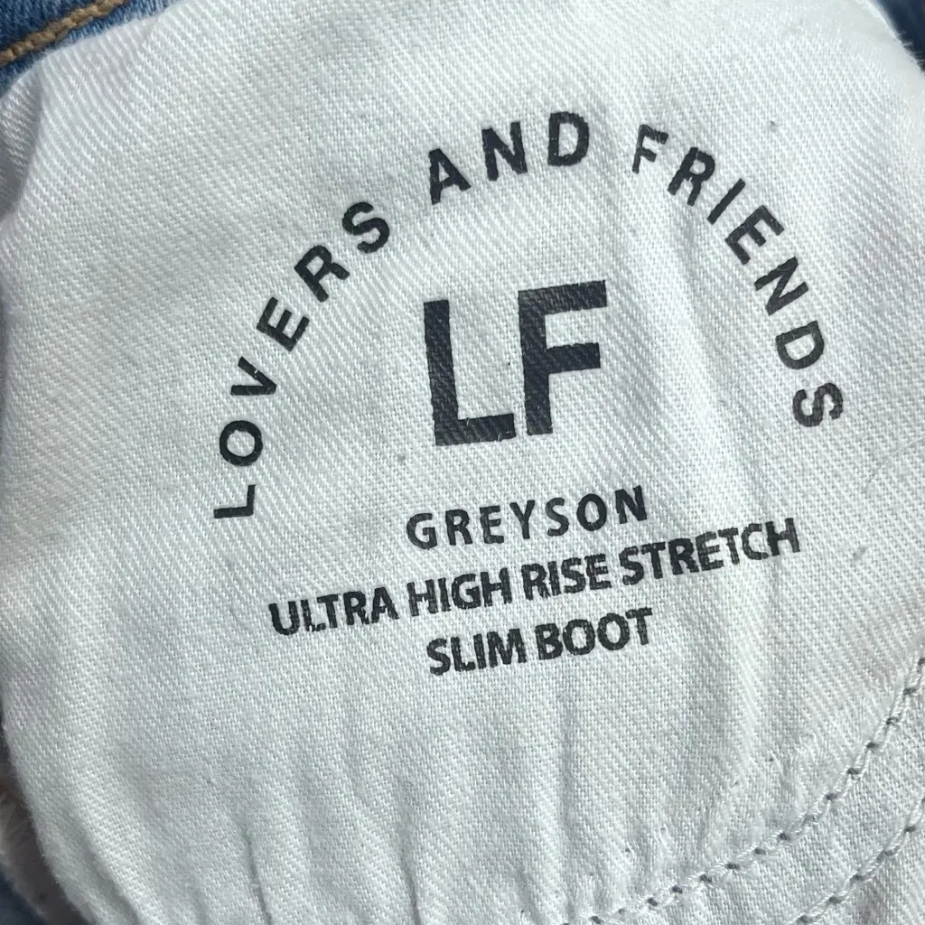 Lovers and Friends Greyson Ultra High Rise Slim Boot‎ size 27 - Image 4