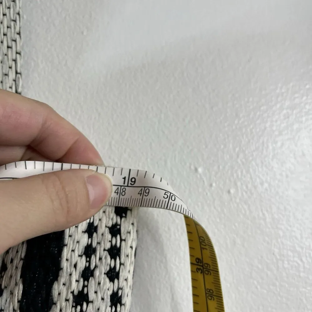 Tory Burch mini Fringe Dress Savora Tweed Sz 6 Boho - Image 8