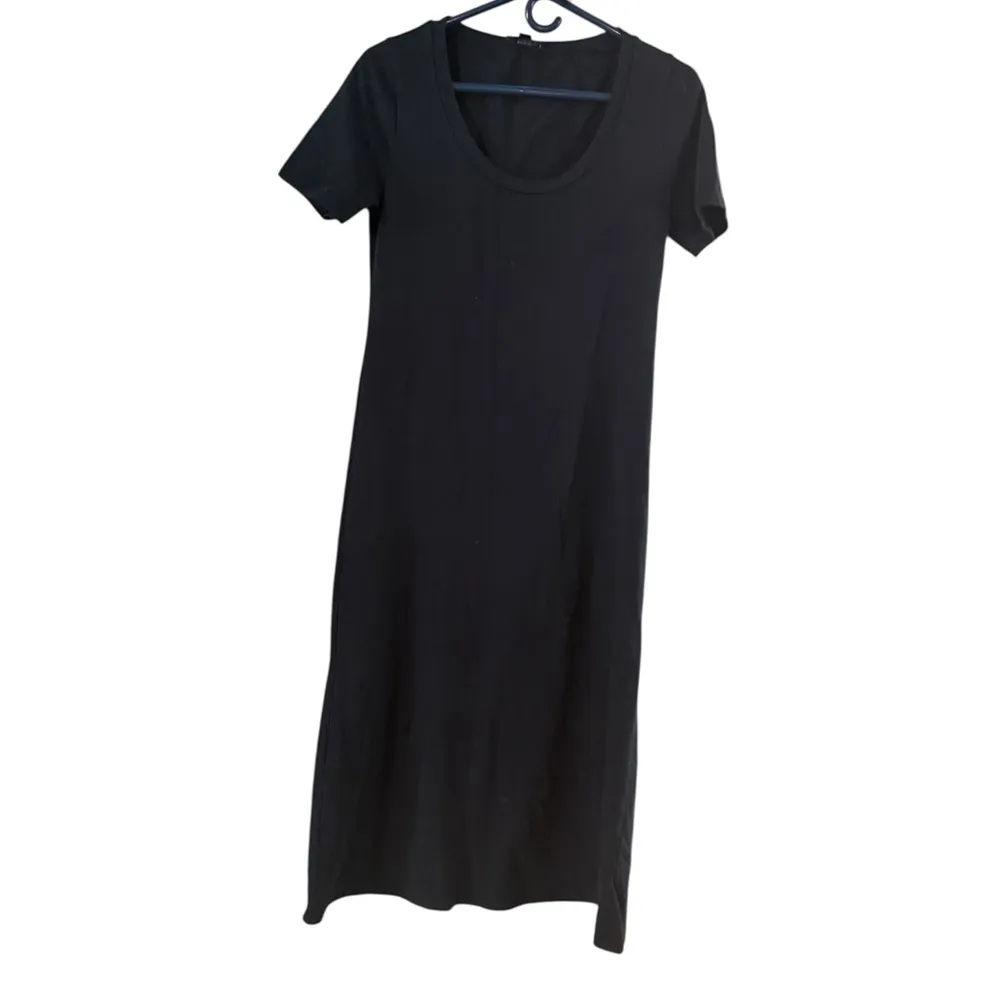 J Crew Classic Black Midi Dress - Image 7