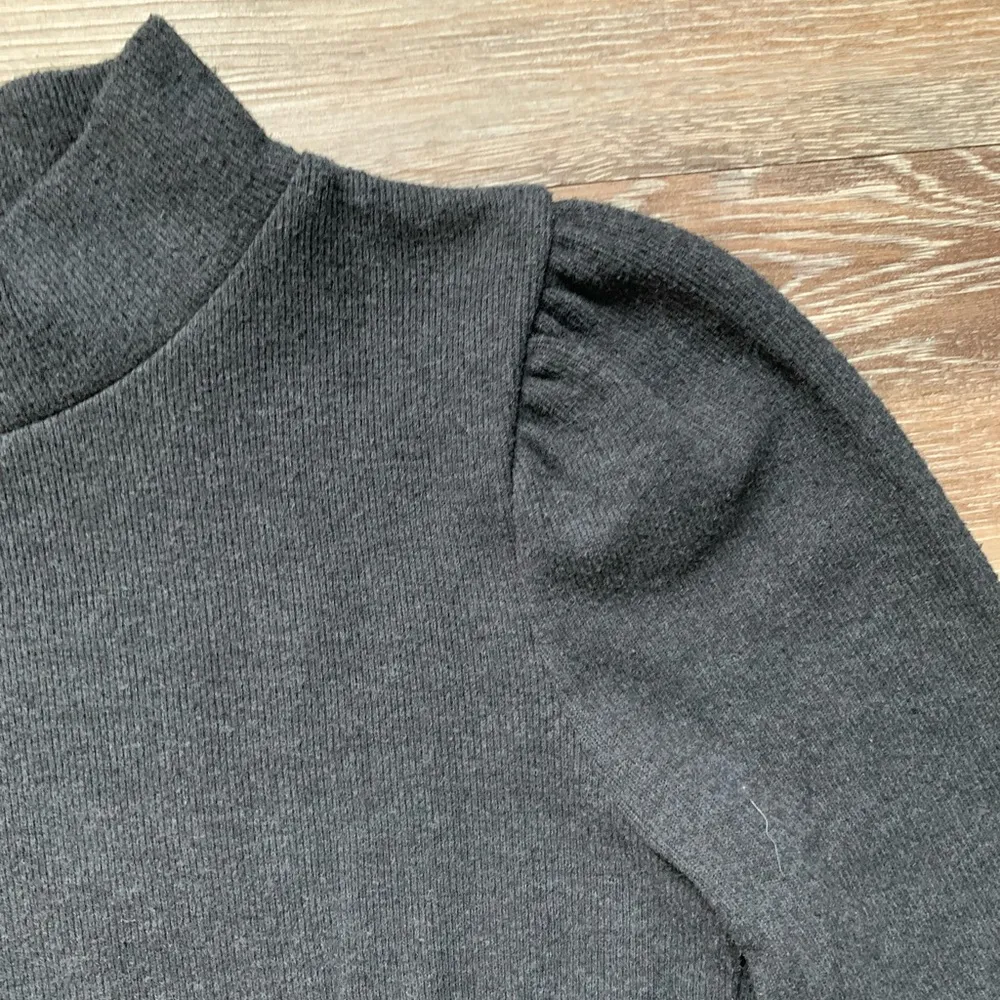 Madewell Dark Gray Turtleneck Sweater XXS - Image 2