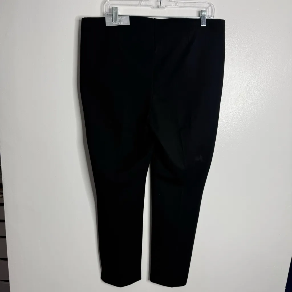 NWT Chico’s So Slimming 360 Juliet Full‎ Length Pant Black 14 Petite Chico 2.5P - Image 3