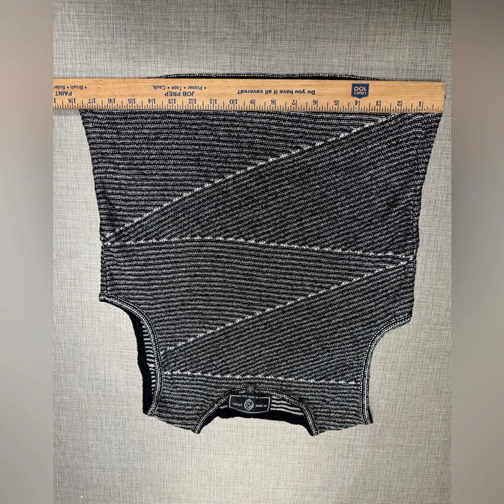 St. John SPORT KNIT Zip Front Sequins Cardigan & TANK TWin SET S P Marie Gray - Image 15