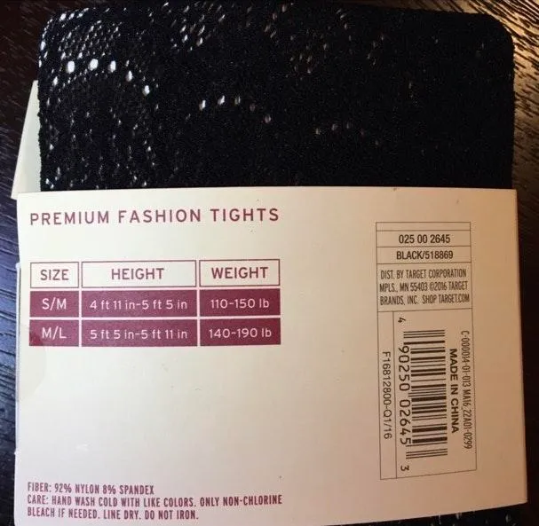 Merona Bohemian style tights - Image 4