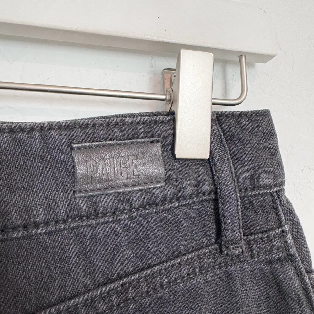 Paige Womens Iris Jean Skirt in Faded Black Skater Grunge Size‎ 24 - Image 5