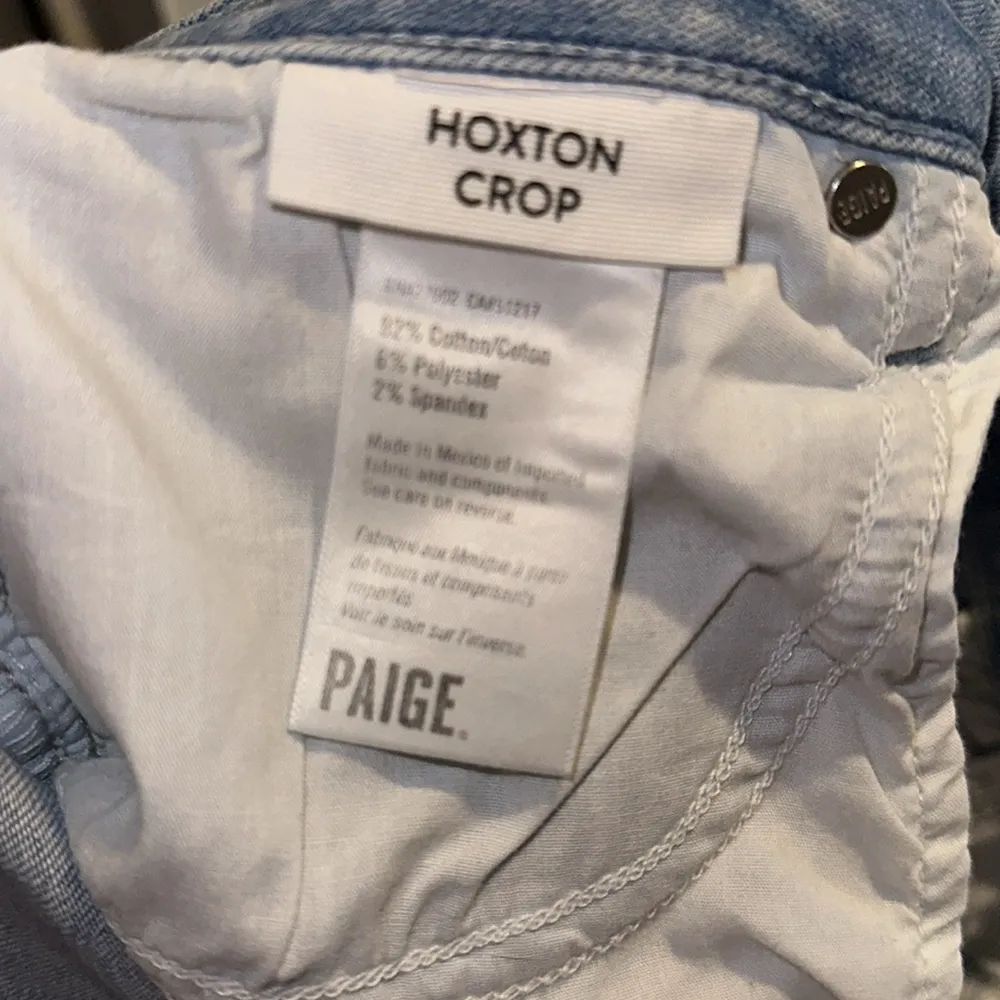 NWT  Hoxton High-rise Crop in Dovetail w/ Rowdy Hem - Image 14