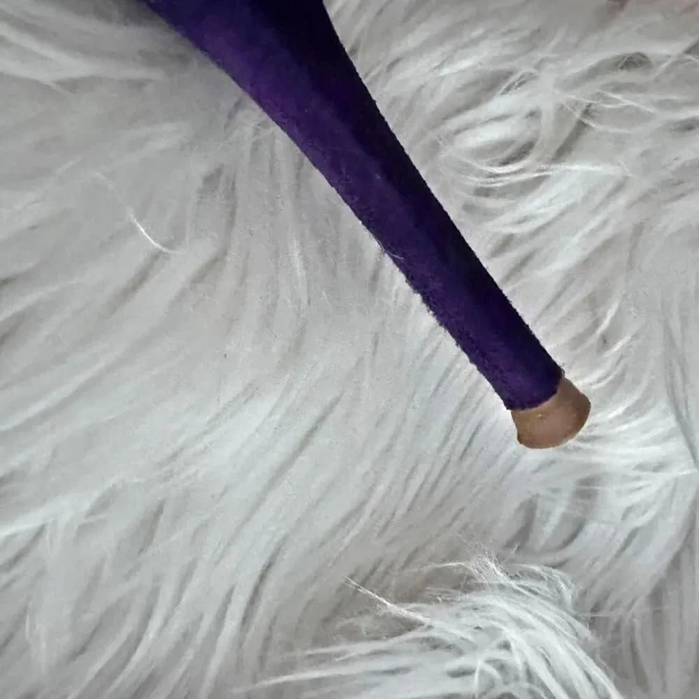 RALPH LAUREN COLLECTION | Purple Label Suede Pumps Heels Shoes Italy | Size 6.5 - Image 8