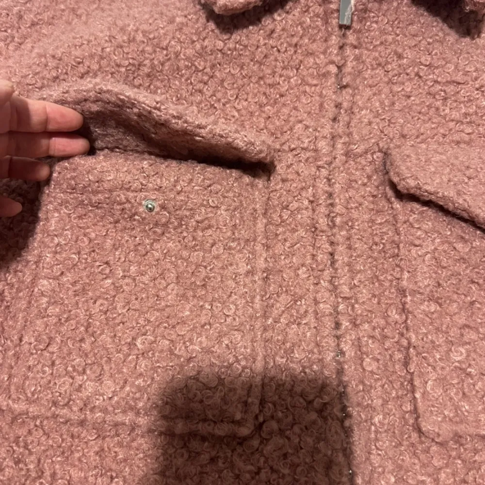 Urban Outfitters Pink Fuzzy trucker Jacket - Image 3