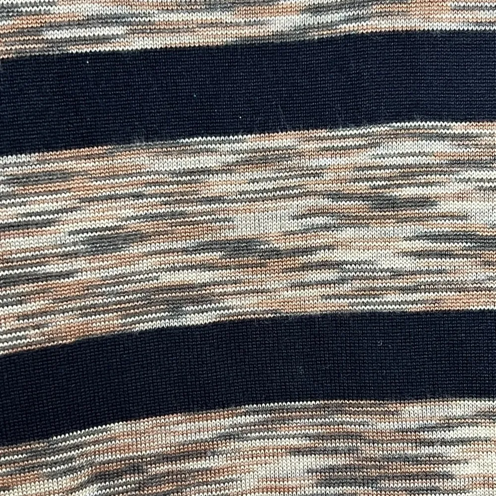 Calvin Klein Women’s Black Bronze Marled Scoop Neck Sweater Dress - PTP 22” - Image 5