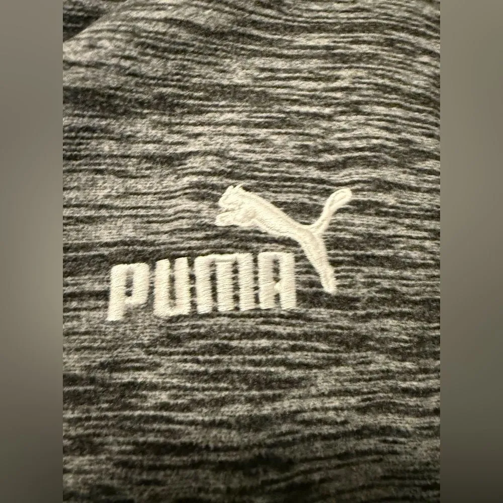 Puma Full Zip Long‎ Sleeve Women’s Fleece Jacket Space Grey Size Large 14/16 - Image 4