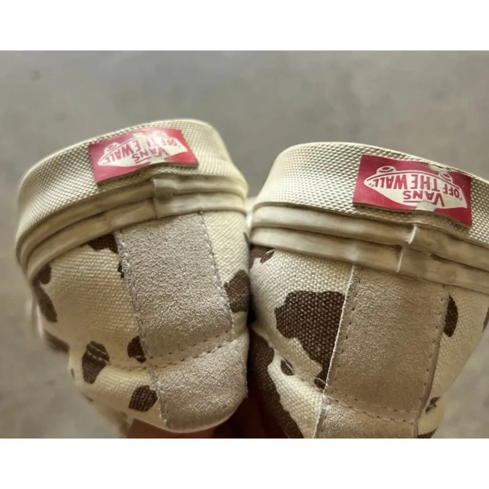 Vans Sid DX Anaheim Factory free range Cow Print Canvas Shoes Mens 8 Women’s 9.5 - Image 13