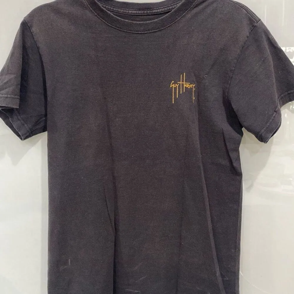 Guy Harvey Women's Black FSU Florida State College Short Sleeve T Shirt Top Sz S - Image 4