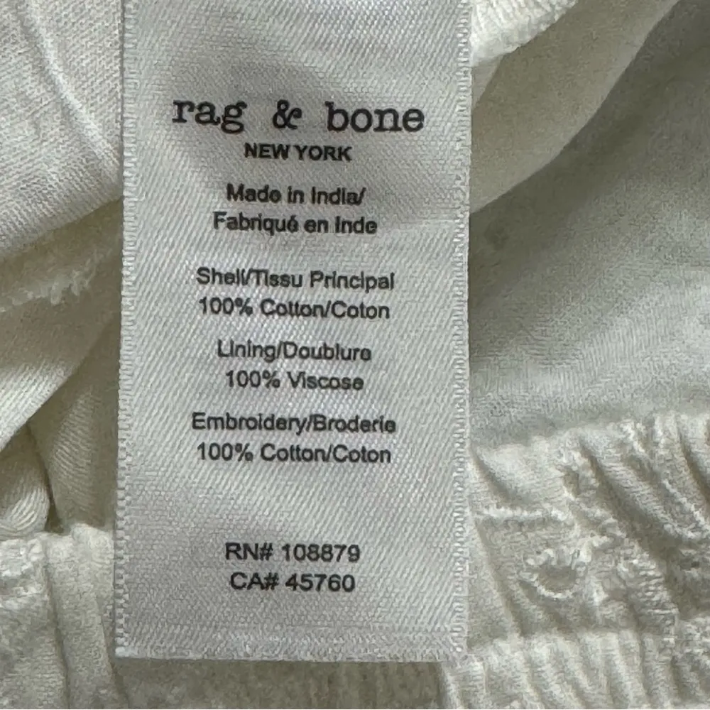 Rag & Bone April Cotton Eyelet Shorts - Image 8