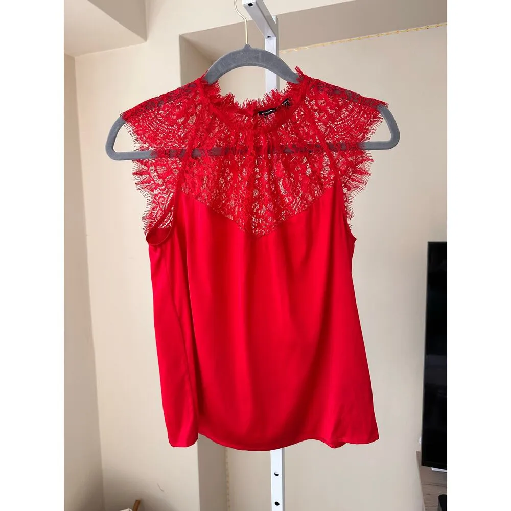 Generation Love Annalise Top Fiery Red size XS - Image 4