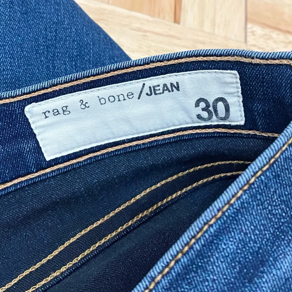 Rag and Bone  W1526K089BMO Ankle  Skinny Jeans in Bloo Moon Color Size 30 - Image 13