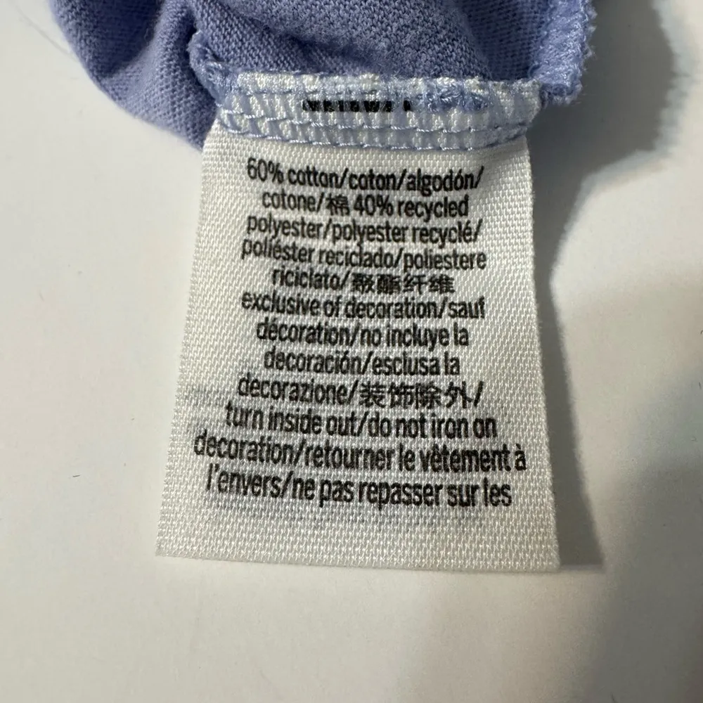 VS Pink Everyday Foil Logo Crewneck Short Sleeve Tee Lavender Size S - Image 12