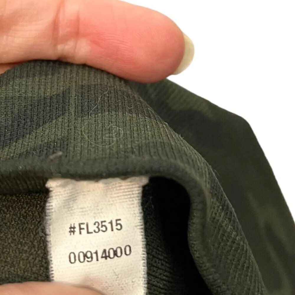 Spanx Look At Me Now Leggings Green Camo Women’s Size Small Seamless Control - Image 9