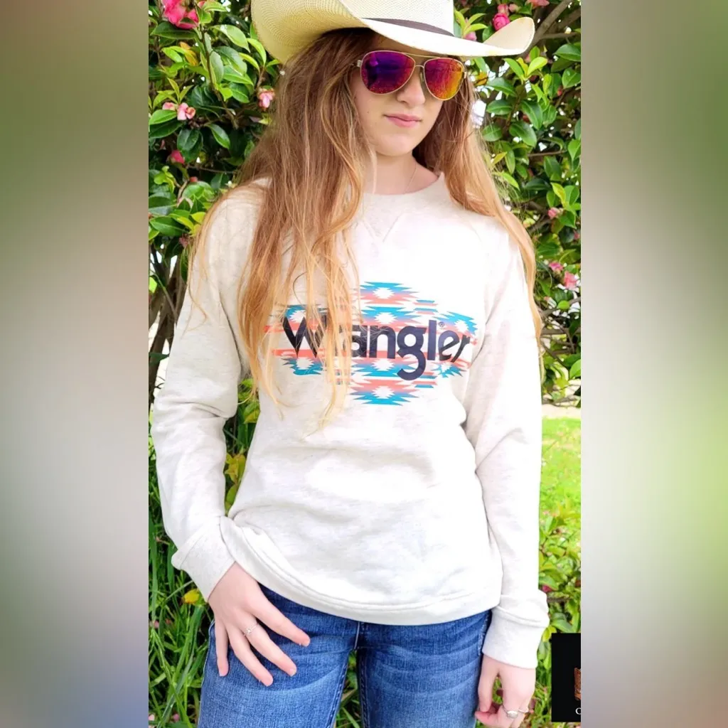 Wrangler  Size L Retro Pullover - Image 2