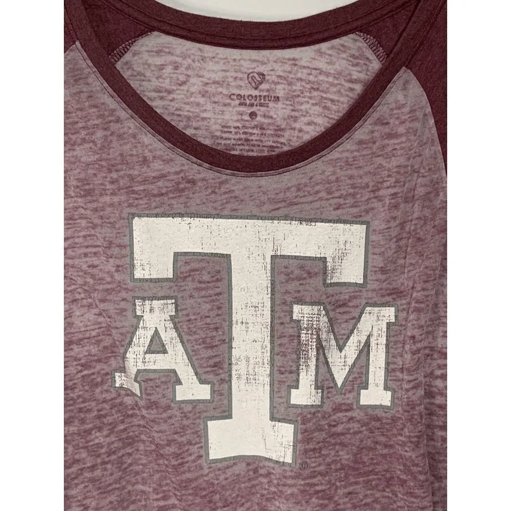 Colosseum Texas A&M Aggie Long Sleeve T Shirt Size Small - Image 4