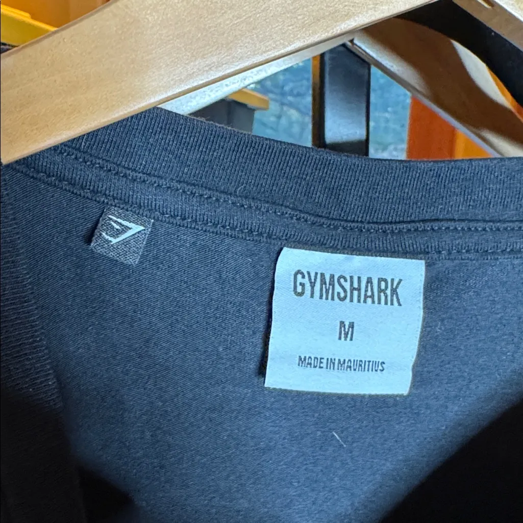 Gymshark FRACTION CROP TOP Black Size Medium - Image 6