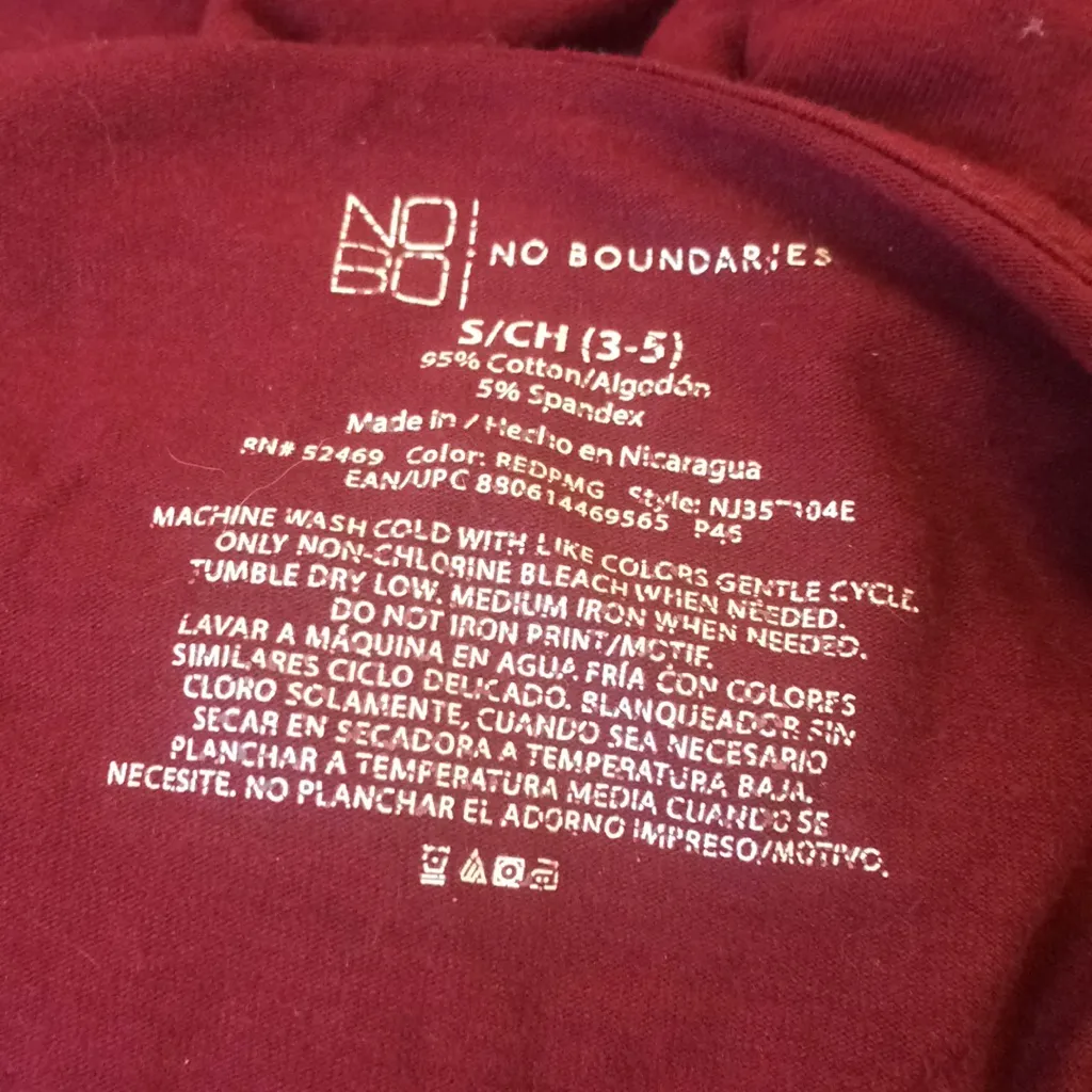 FINAL MARKDOWN Junior no boundaries cami style top small - Image 4