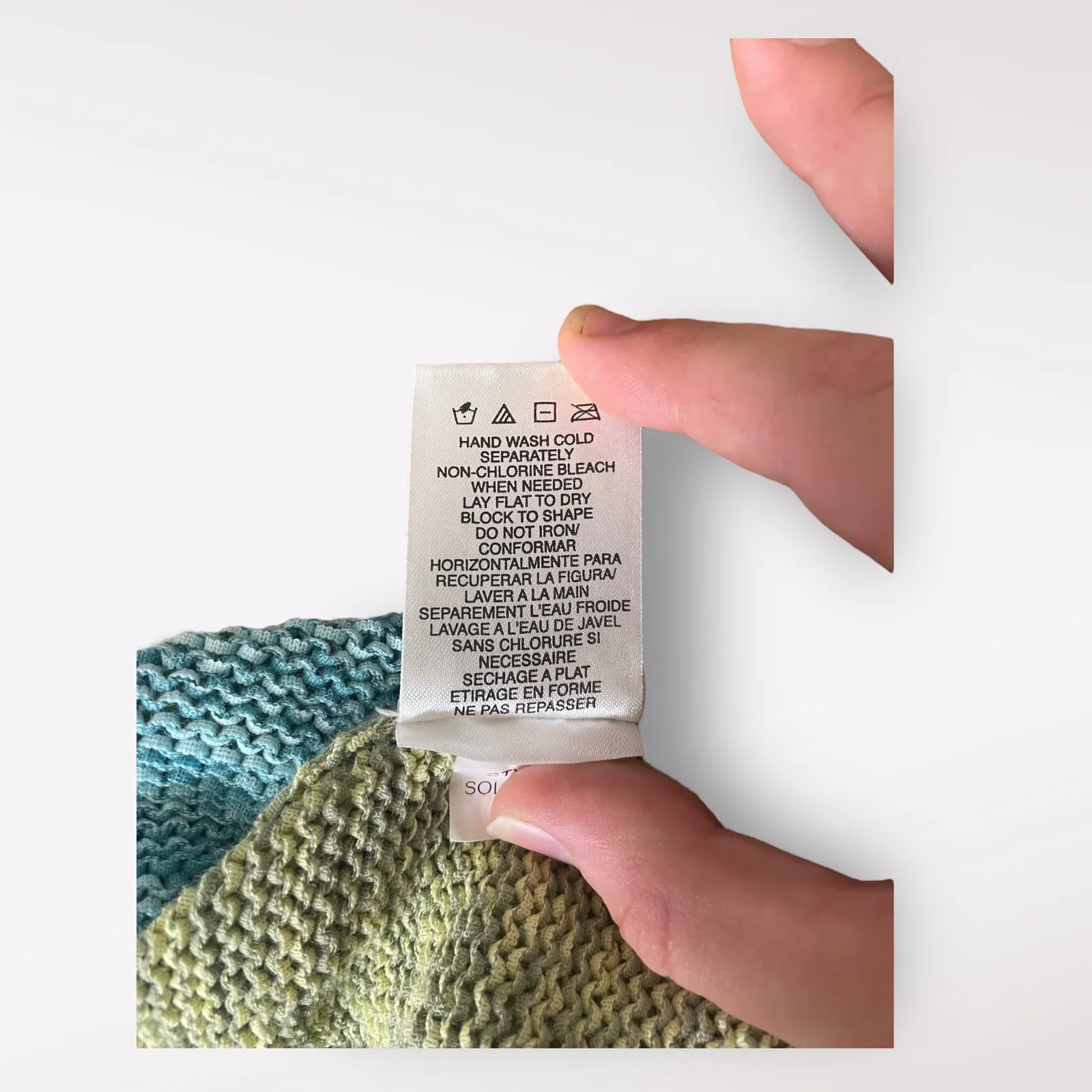 Sigrid Olsen Vintage Floral Coastal Short Sleeve Knit Sweater Size 3X - Image 4