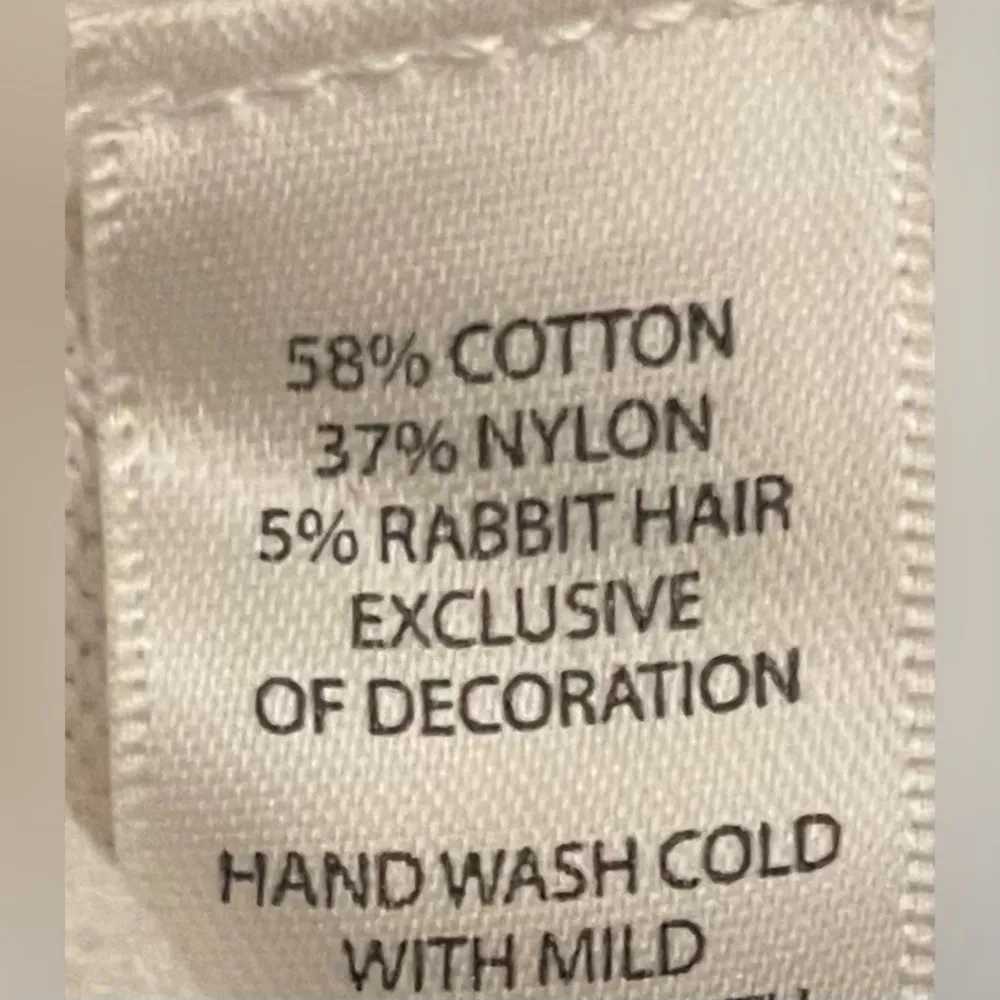 White House Black Market- Sweater Women's Small Rabbit Hair Blend Open Size S - Image 5