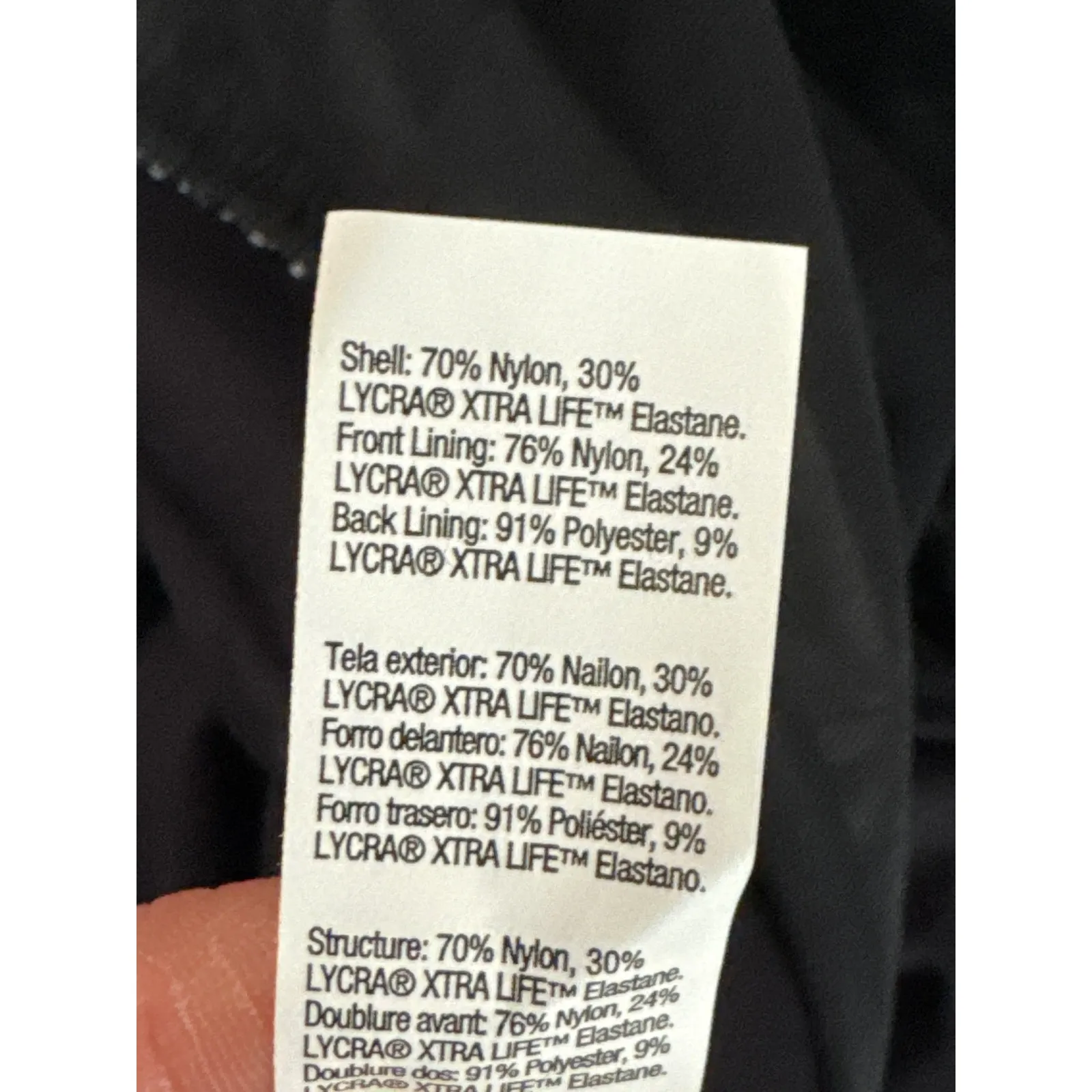 SPANX Black Polka Dot One Piece Swimsuit Tummy Control Ruched Adjustable Straps - Image 5