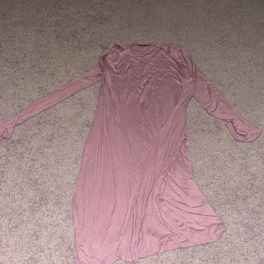 Pink long cardigan - Image 2