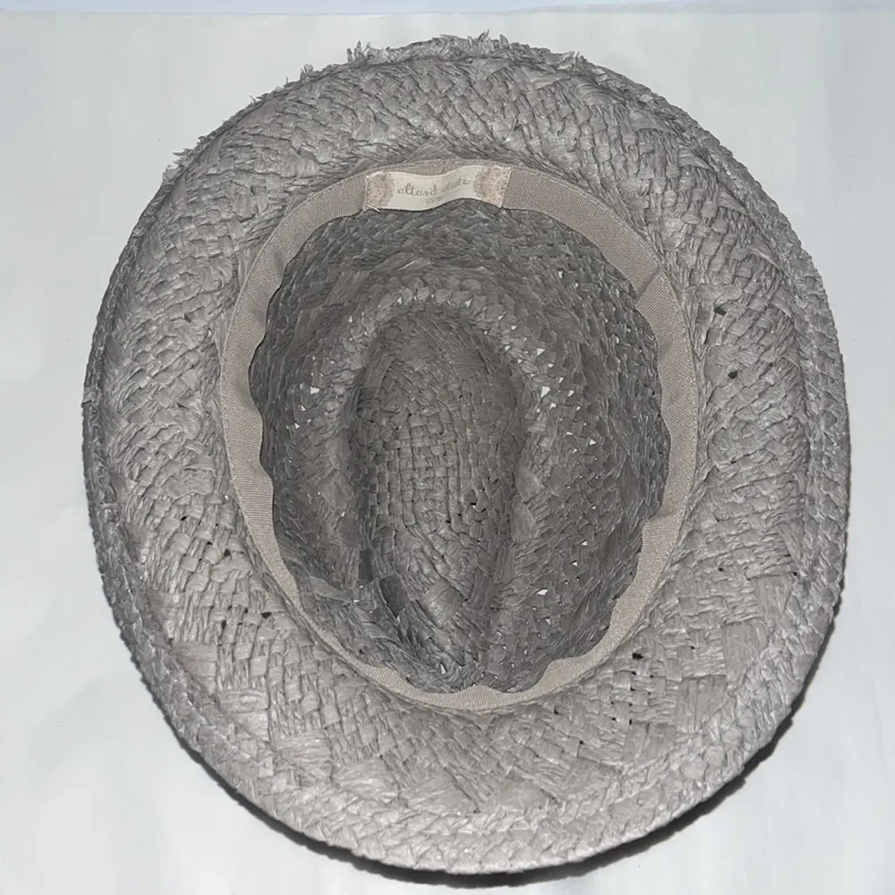 Altar’d State Gray Woven Tassel Fedora Boho Summer Hat Cowgirl - Image 6