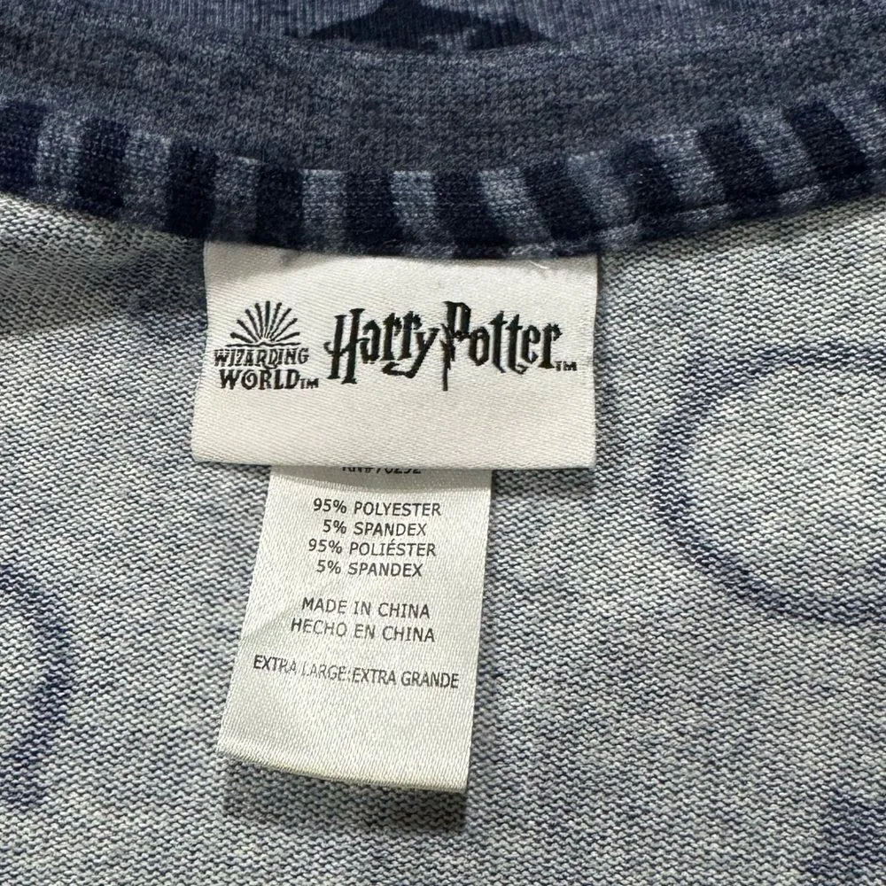 Harry Potter Blue Soft Pullover Lightweight Sweatshirt Top Women’s XL - Image 2